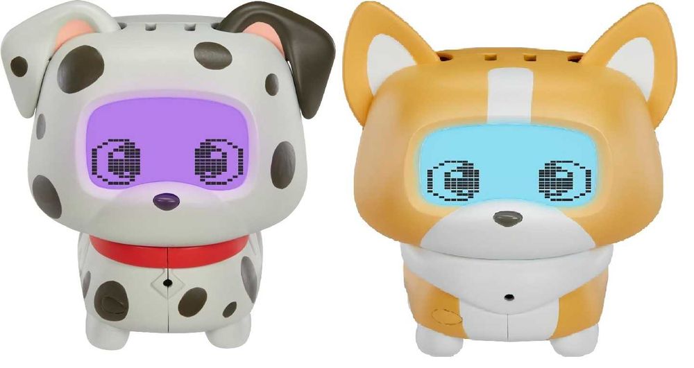 Интерактивна играчка Pixel Petz кученце далматинец корги мигащи очи