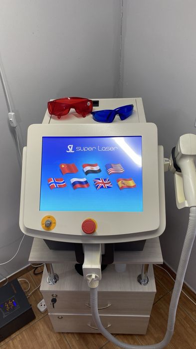 Аппапат диодный лазер для эпиляции.