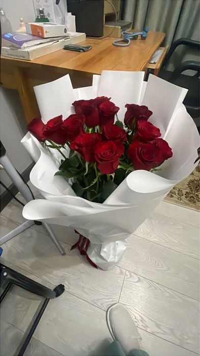 Букет цветов свежие
