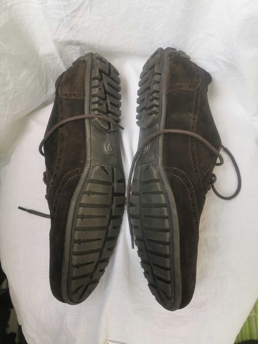 Pantofi CasualWear mar.43 piele naturala Nabuc ,pentru barbati