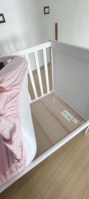 Pătuț bebe și saltea cocos