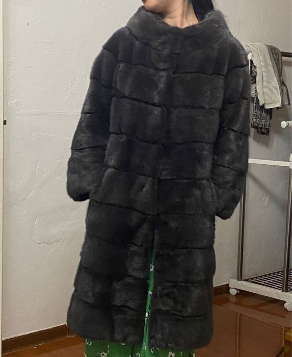 Натуральное норковая шуба