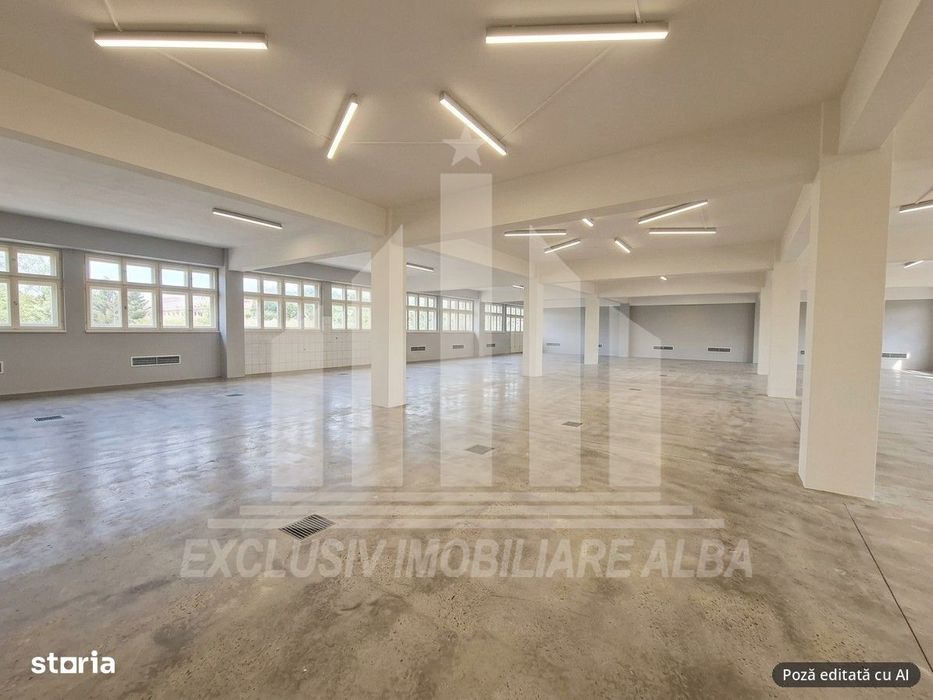 Spatiu industrial | De vanzare | 1271 mp | 3.4 m inaltime | Alba Iulia