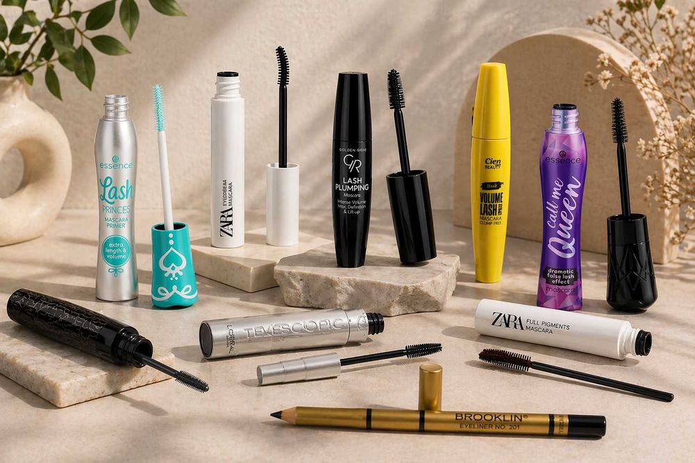 Подарявам спирали, основа и молив (MAC, ZARA, Essence и други)