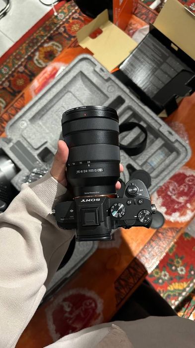 Sony A7 iii + Sony fe24-105 f4 obyektivka