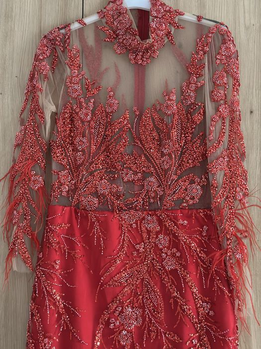 Rochie elegantă, model unicat pe comandă, măsura 40