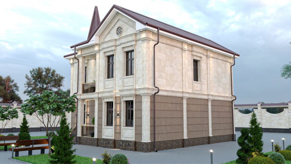 Жудә қолай локацияда жайласқан 2 қабатлы, 7 ханалы, коттедж жай.