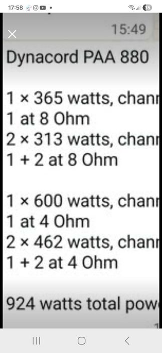 vand amplificator dynacord pa 880 stare ca nou,880w