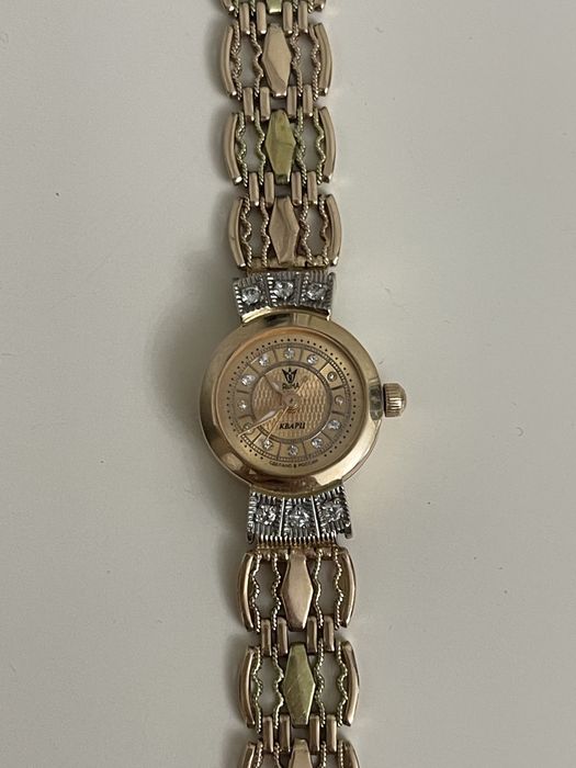 Часы с бриллиантами 585 пробы