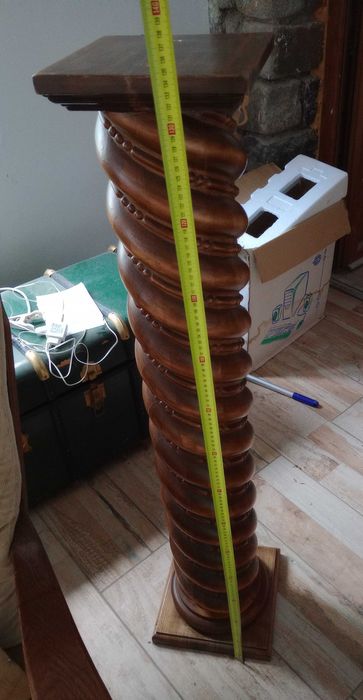 Coloana piedestal spirala Barley Twist 135 cm. nuc