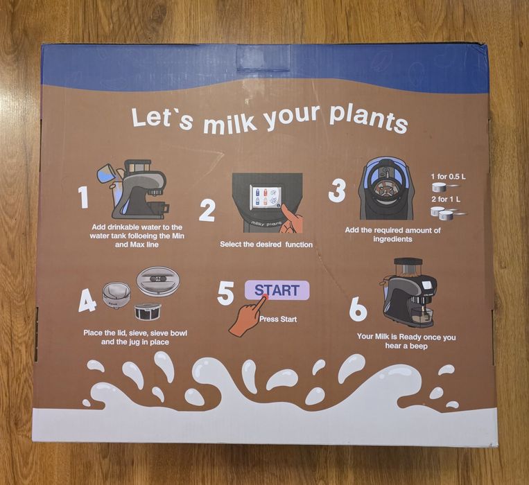 Машина за ядково мляко Milky Plant Plus™