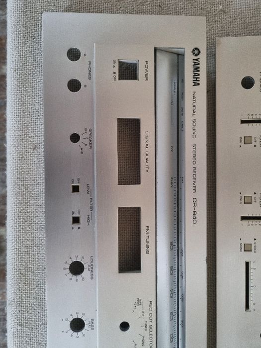 Pachet panouri frontale Yamaha A-960ii,CR - 640. Perfecta stare.