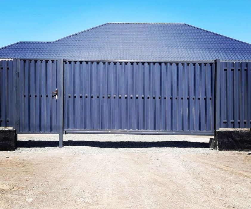 Ворота,навес,перила