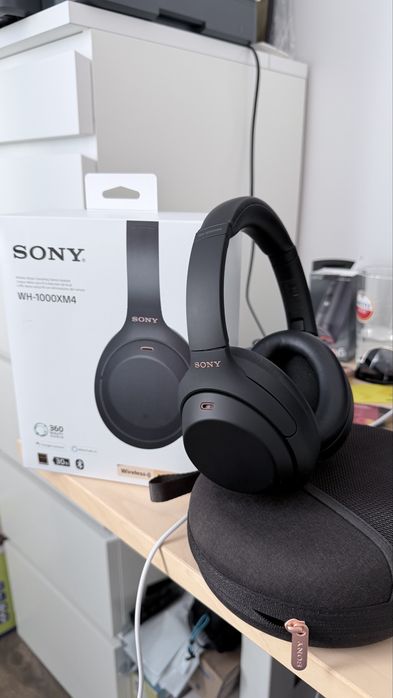Casti Bluetooth Wireless Sony WH-1000XM4 XM4 ca noi