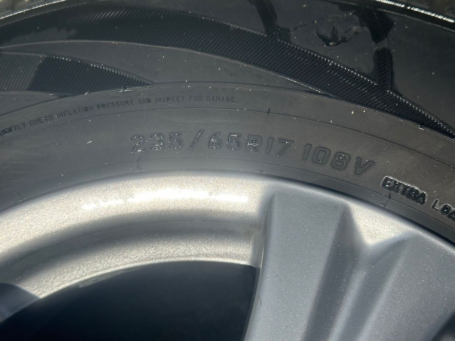 Jante cu anvelope de iarna R17