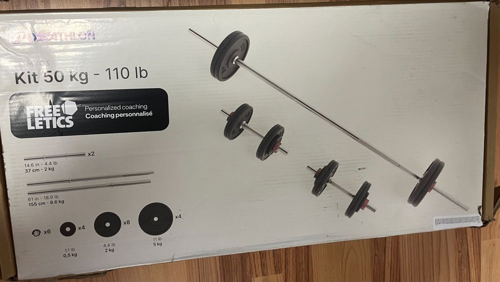 Set Gantere 50 Kg