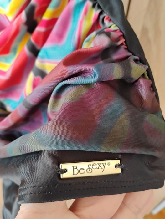 Цял бански, с драпировка