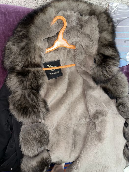 Парка зимняя теплая