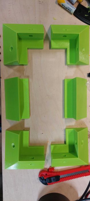 Стойки монтаж соларен панел кемпер 3Д принт