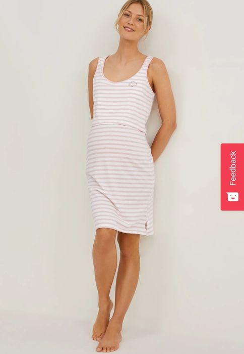 Cămașă de noapte alaptare/ gravide