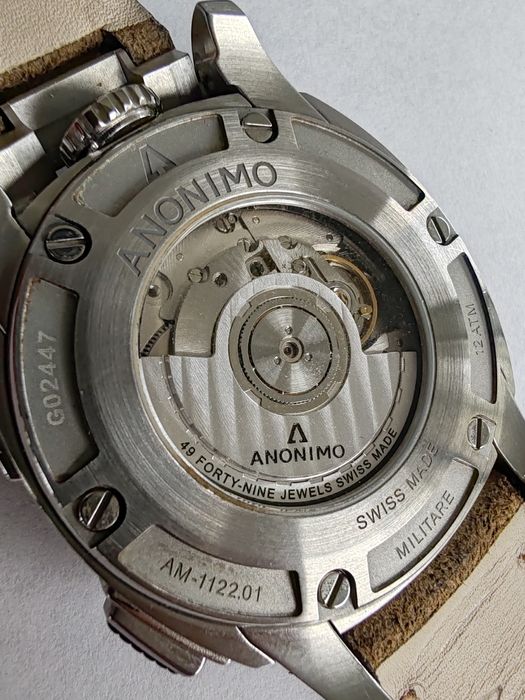 Ceas Anonimo Militare Vintage Automatic Chronograph 44 mm