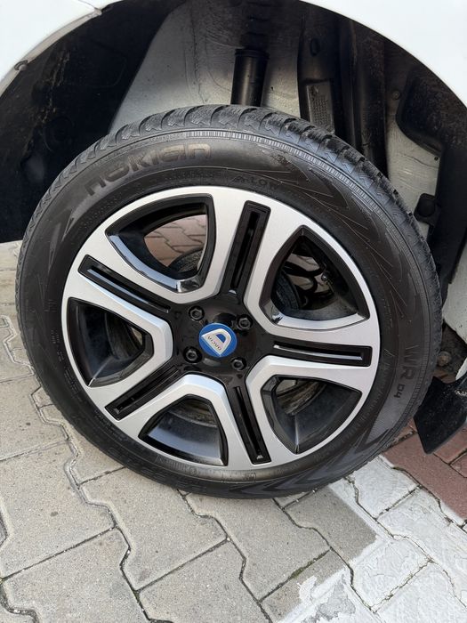 Jante logan cu capace r16 195/55 r16 amvelope de iarna