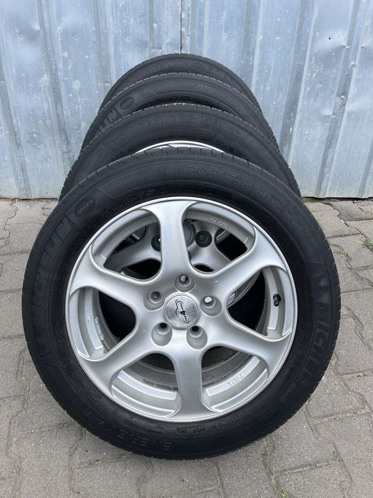Jante aliaj 5x112mm, anvelope vara 205/55 R16 VW, Audi, Seat, Skoda Mercedes