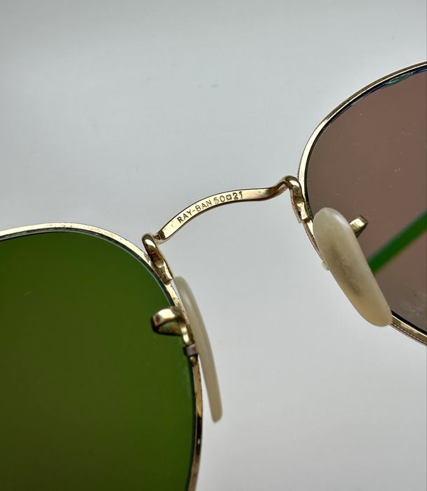 Ray Ban RB3447 Round Metal Polarized Flash Red оригинални