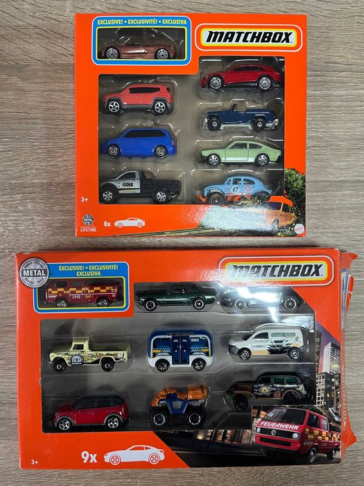 Метални колички Matchbox, Welly и Siku