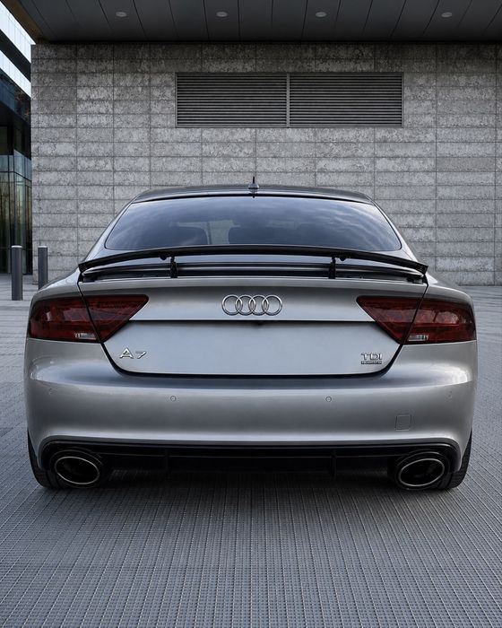 Дифузьор с накрайници стил RS7 , Audi A7 Standart C7 (2010-2014) Pre-facelift