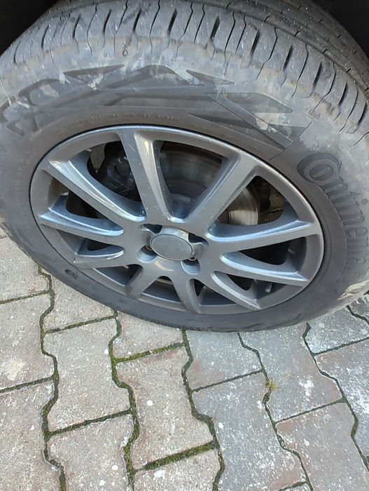 Vând anvelope vară și jante pe 16