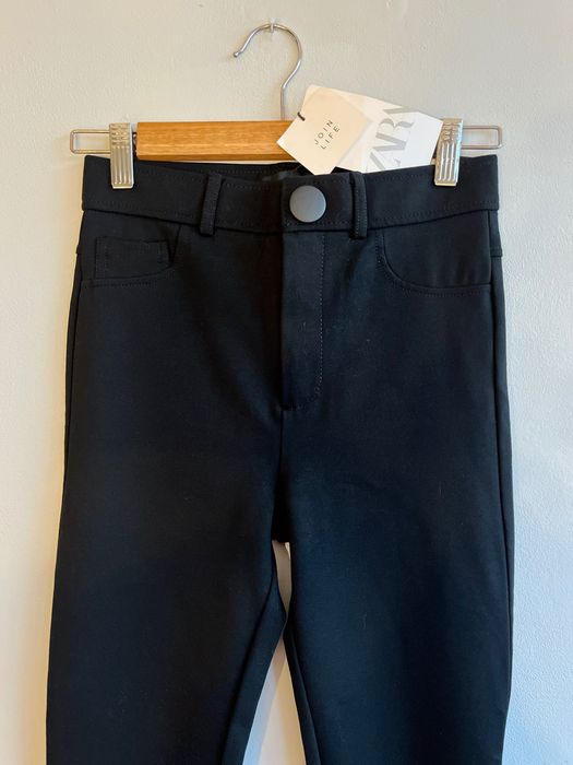 ZARA Legging черен панталон размер 26 S