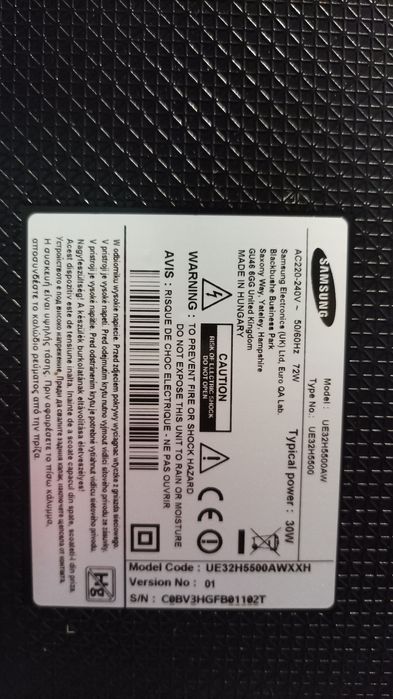 Led Tv Samsung diagonala de 80 cm.