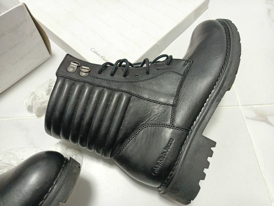Ghete bocanci CK Calvin Klein piele originali 43