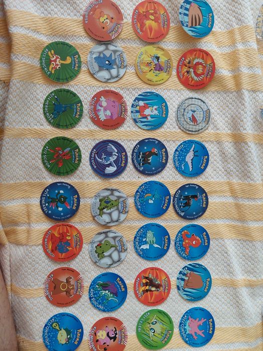 Colectie tazos pokemon
