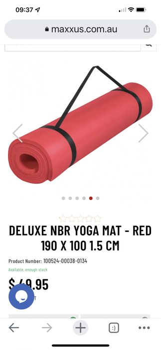 Saltea yoga Pilates de lux cu spuma de cauciuc natural cu memorie  Sal