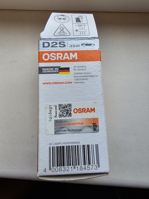 Bec Xenon D2S Osram Xenarc 35w P32d-2 66240