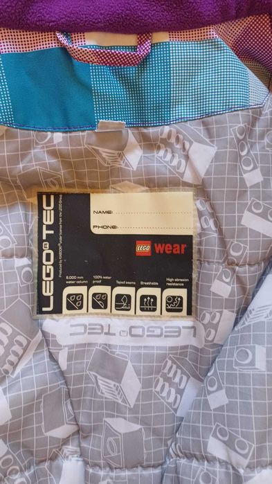 Geaca Schi Legowear pentru fete 2 - 3 ani