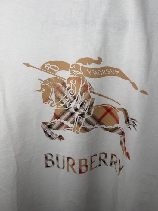 Tricou Burberry - EKD Ombré cotton t-shirt