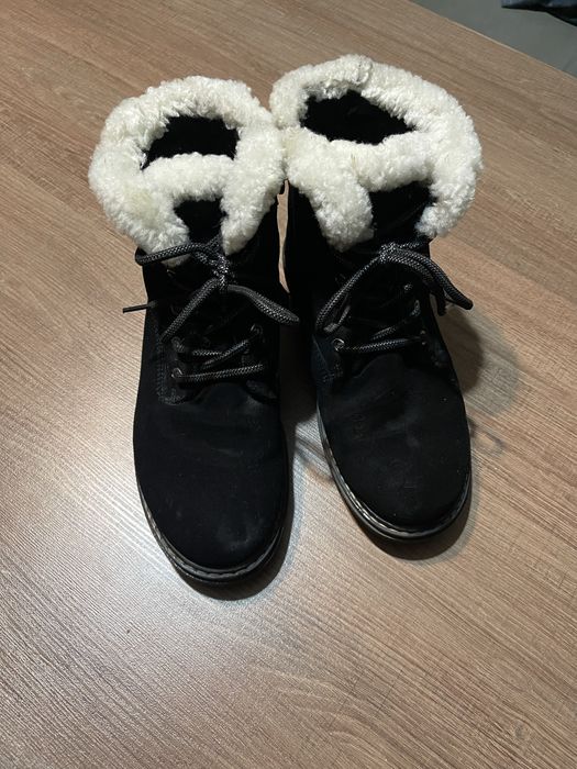 Ботинки зимние утепленные женские