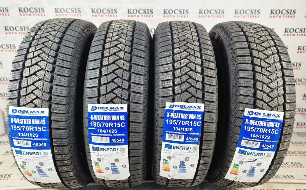 Anvelope noi ALL Season -  195 70 15C Delmax - m+s