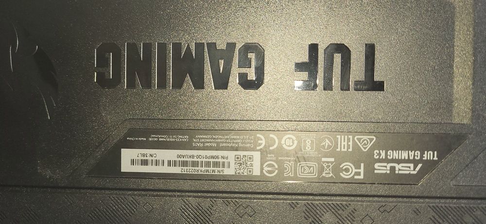 Tastatura ASUS Tuf gaming K3