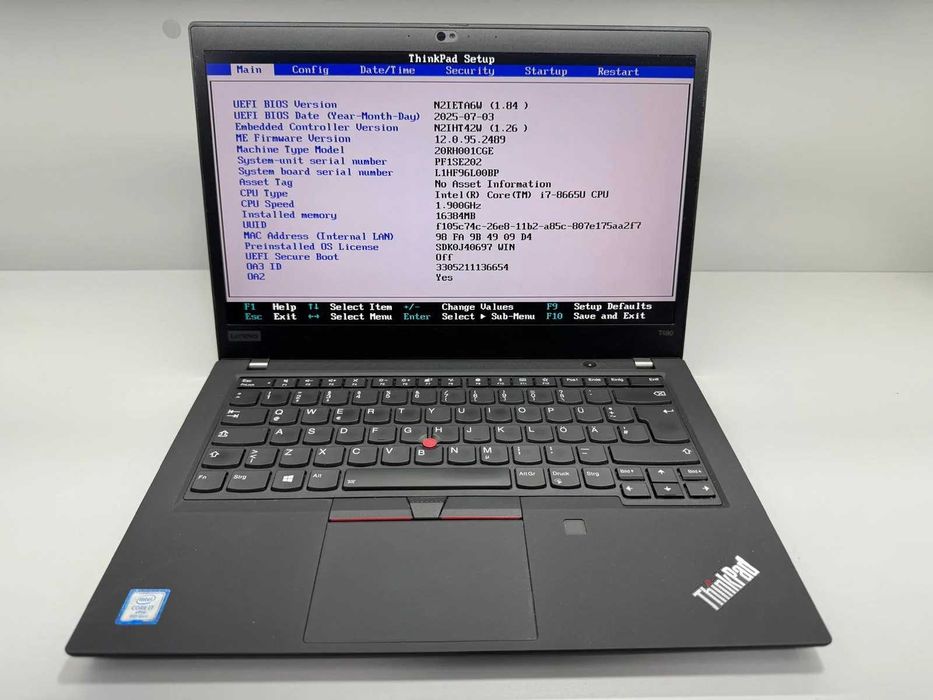 Laptop SH Lenovo Thinkpad P43s i7-8665U 16gb RAM SSD 512 NVME Nvidia Quadro P520 2gb
