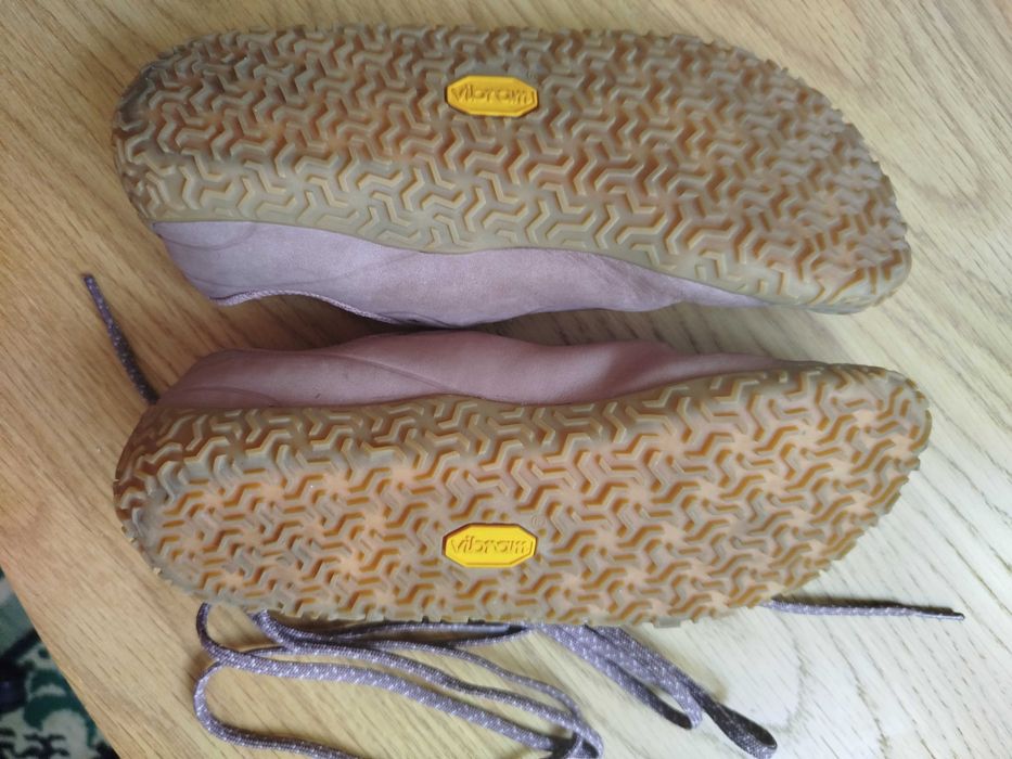 Боси обувки Merrell Glove 6 цвят бордо