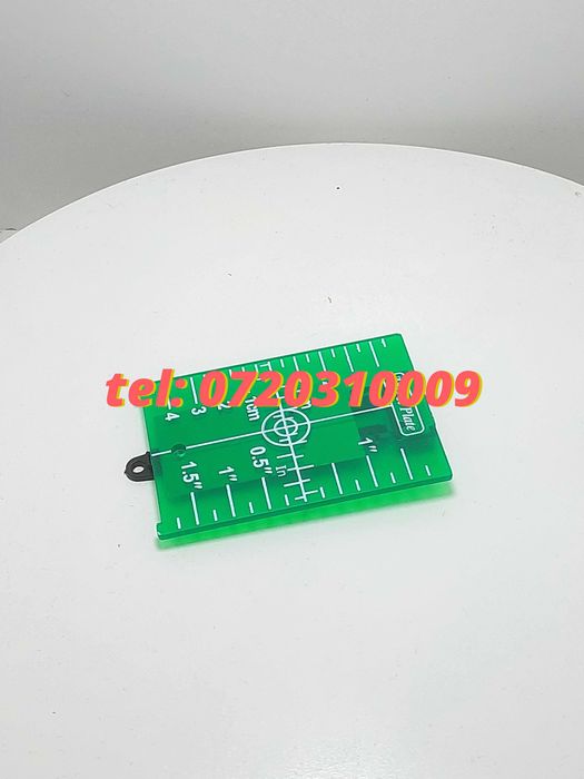 Placa Tinta Pentru Nivele Laser Plastic Verde Neo