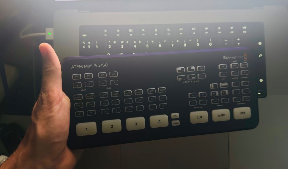 Blackmagic ATEM Mini Pro ISO — 4 HDMI входа
