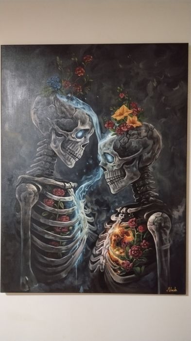Tablou cu scheleți