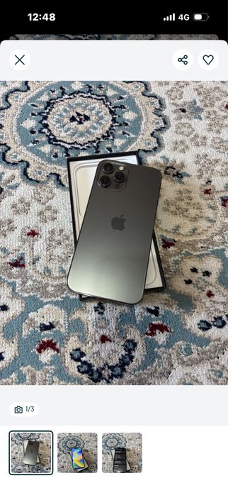 Продам iPhone Pro Max 12 айфон12 про макс