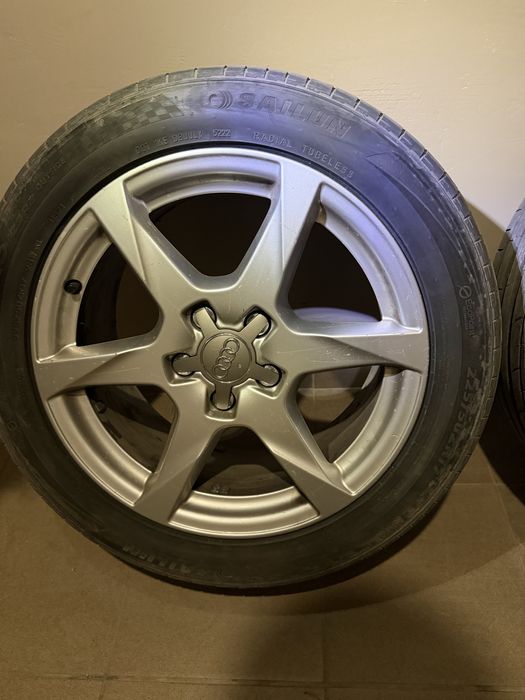 Джанти Audi 17” 66.5 с летни гуми 225/50 ZR17 Sailun