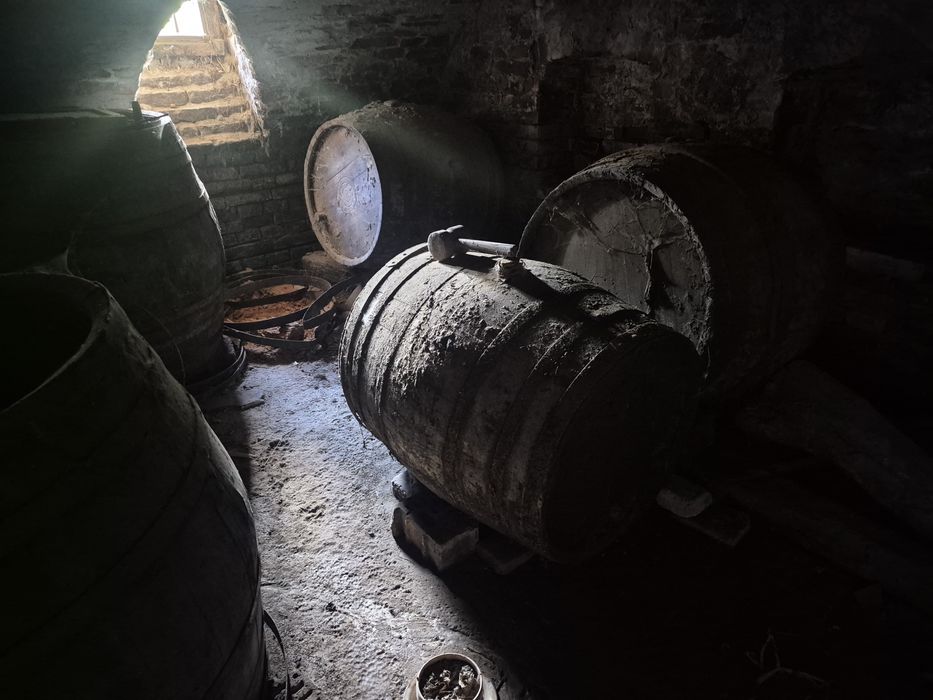 Vând uși si ferestre si butoie de vin intacte
